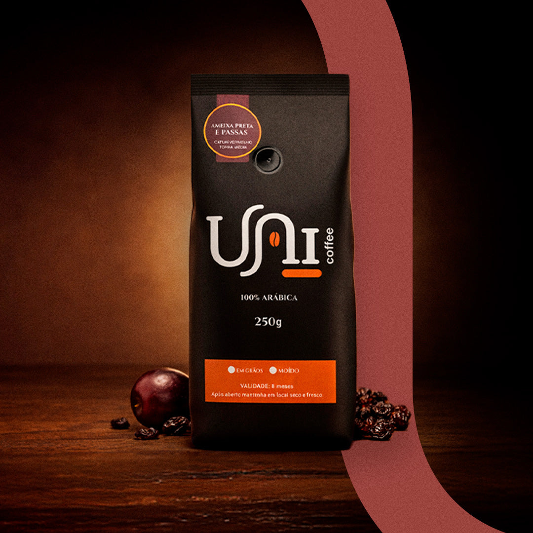 Café Especial 250g - Notas de Ameixa Preta e Passas